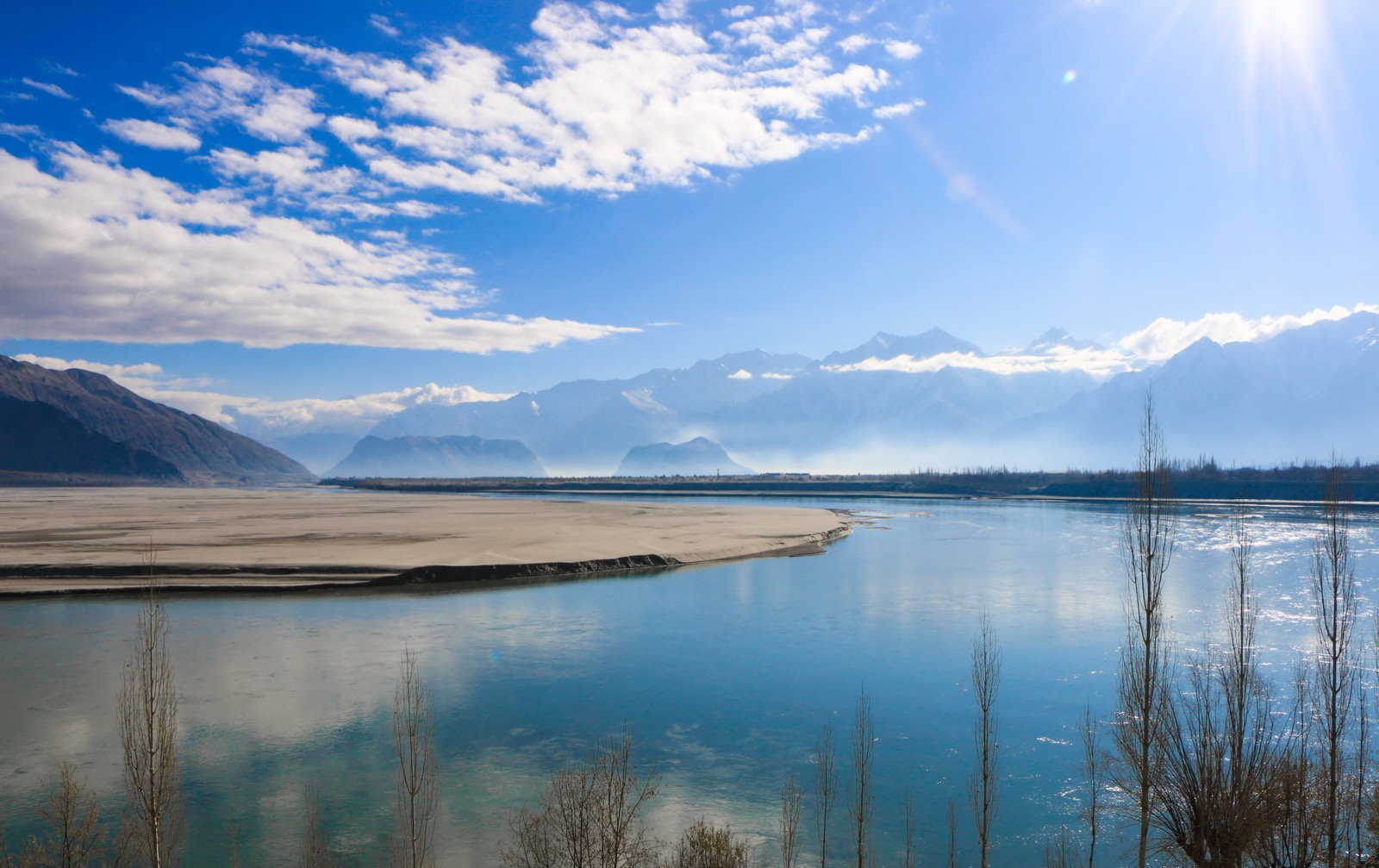 The Indus River at Skardu