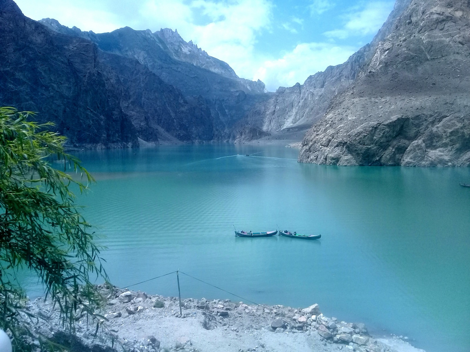 Attabad Lake in Upper Hunza