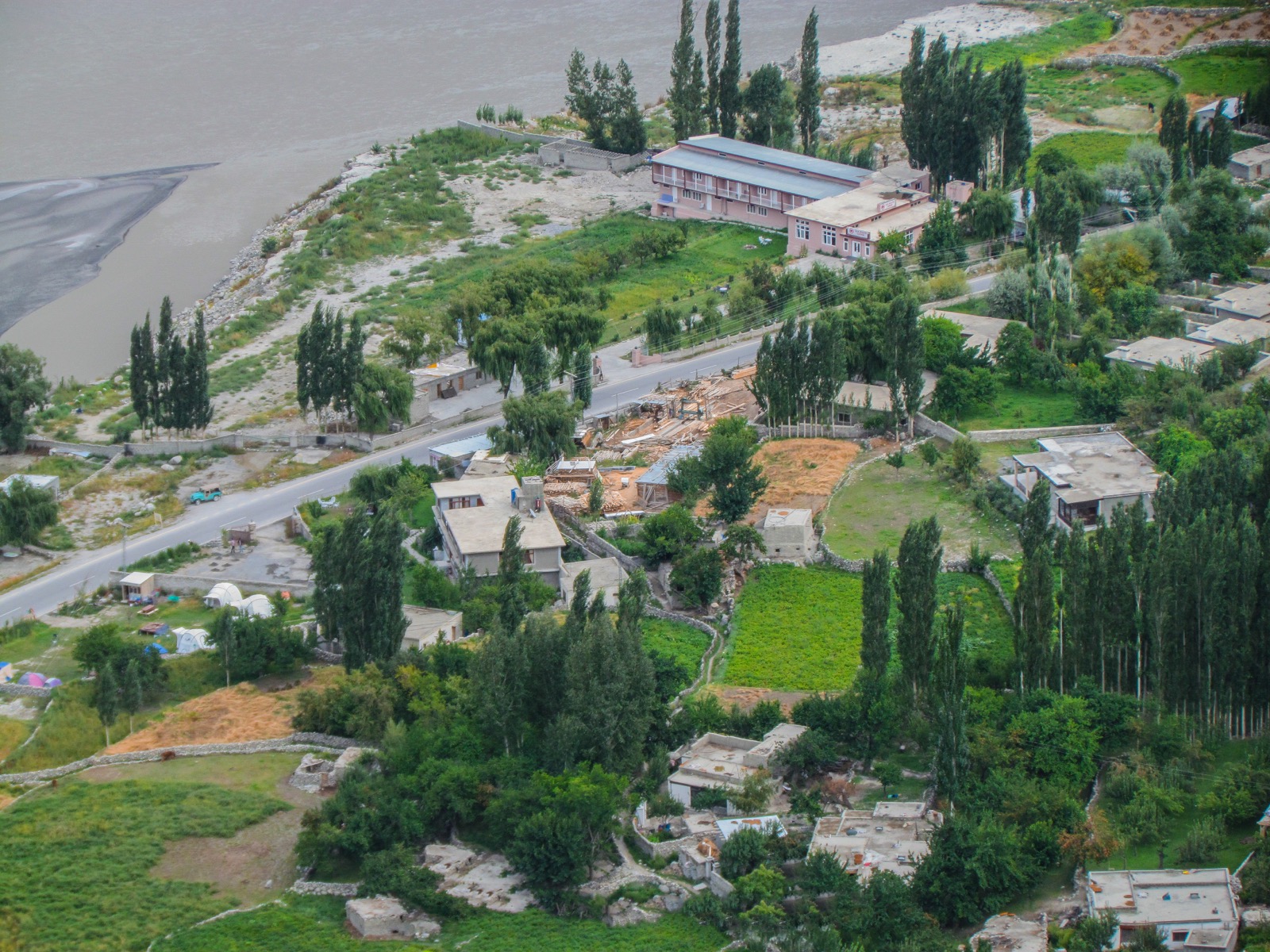 Gulmit village in Upper Hunza
