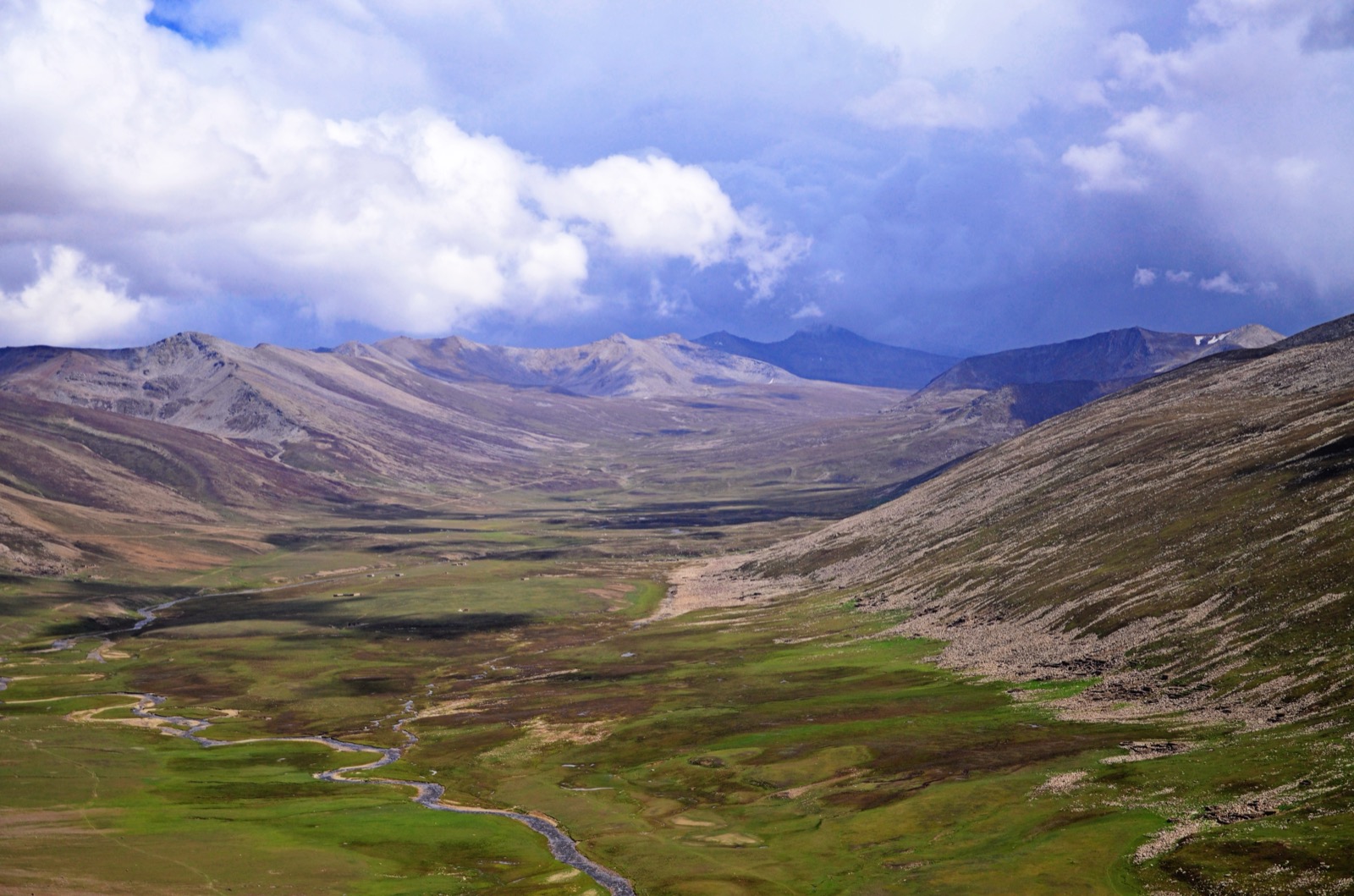 The Gittidas meadows seen from Babusar Top