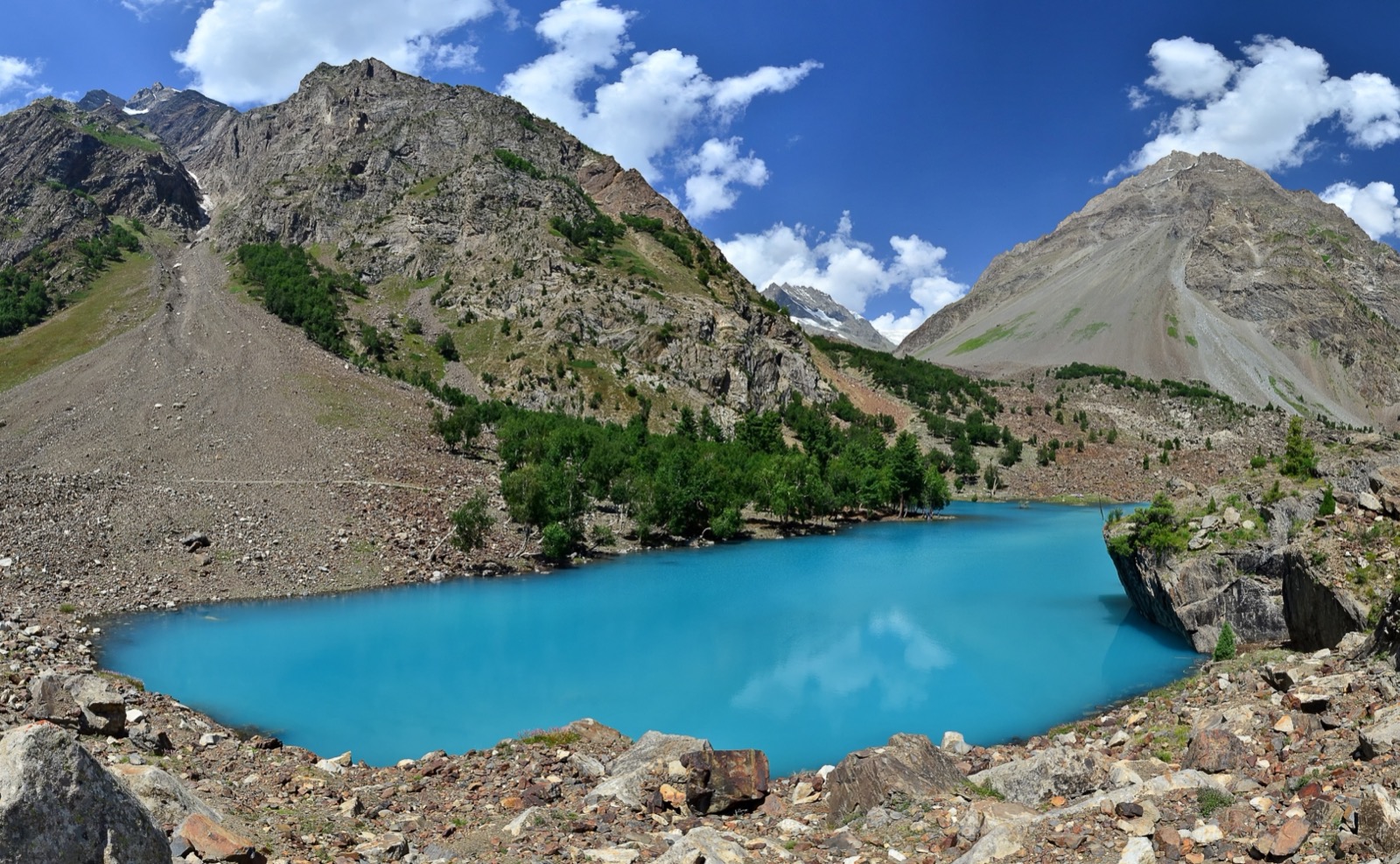 Blue Lake in Naltar Valley