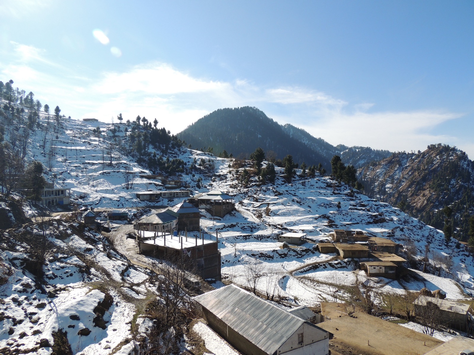 Malam Jabba ski slopes in Swat